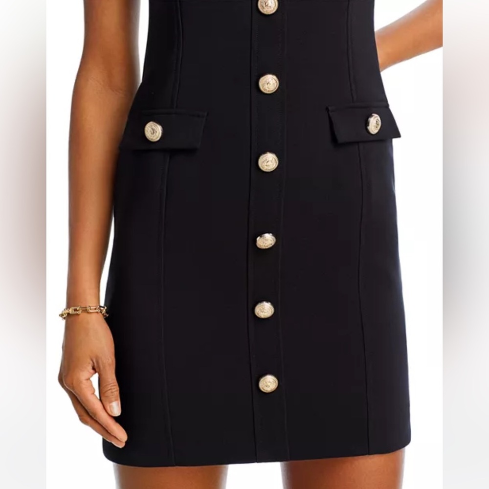NWT Generation Love Quillan Button Front Mini Dress - Picture 6 of 13